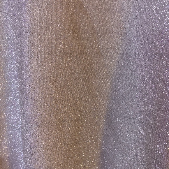 Harley & June Elegant Silver Shimmery Bodycon Sleeveless maxi Dress size medium - Picture 10 of 11